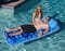 7ft. Inflatable Blue Camouflage Sumo Sized Swimming Pool Raft
